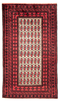 Baluch tapijt - 207 x 116 cm - rood