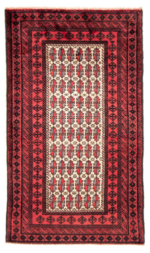 Baluch tapijt - 207 x 116 cm - rood