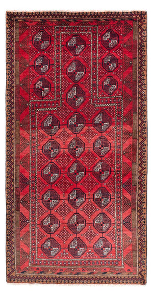 Baluch tapijt - 163 x 91 cm - rood