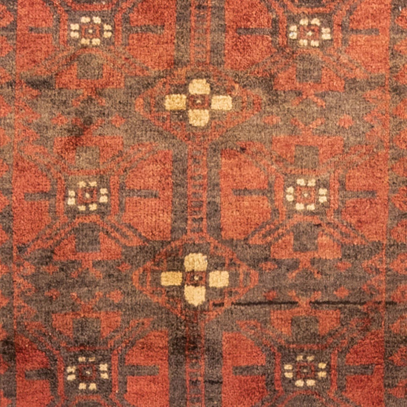 Loper Baluch tapijt - 225 x 123 cm - licht rood