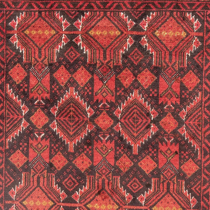 Loper Baluch tapijt - 190 x 104 cm - rood