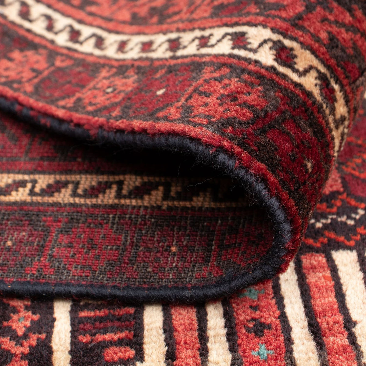 Baluch tapijt - 138 x 89 cm - donkerrood