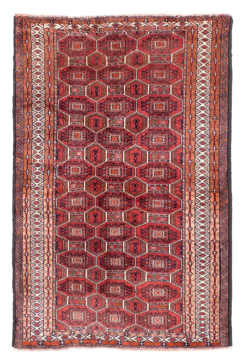 Baluch tapijt - 134 x 94 cm - donkerrood