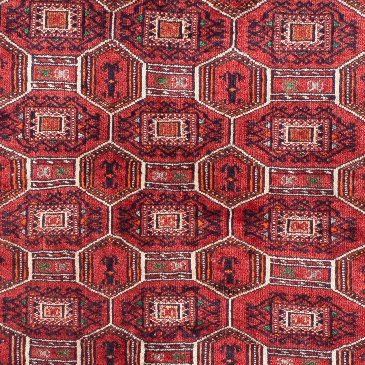 Baluch tapijt - 134 x 94 cm - donkerrood