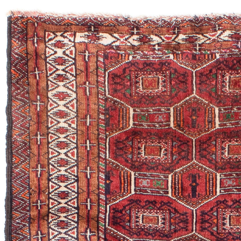 Baluch tapijt - 134 x 94 cm - donkerrood
