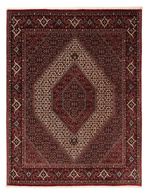 Perzisch tapijt - Bijar - 248 x 202 cm - donkerrood