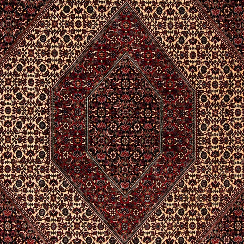 Perzisch tapijt - Bijar - 248 x 202 cm - donkerrood