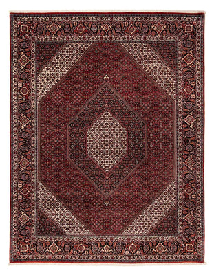 Perzisch tapijt - Bijar - 258 x 202 cm - donkerrood
