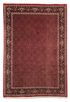 Perzisch tapijt - Bijar - 295 x 203 cm - donkerrood