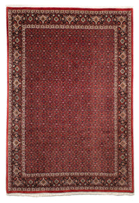 Perzisch tapijt - Bijar - 295 x 203 cm - donkerrood