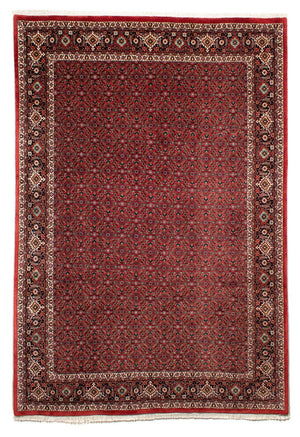 Perzisch tapijt - Bijar - 295 x 203 cm - donkerrood