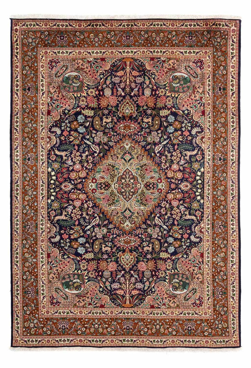 Perzisch tapijt - Tabriz - Royal - 300 x 202 cm - donkerblauw