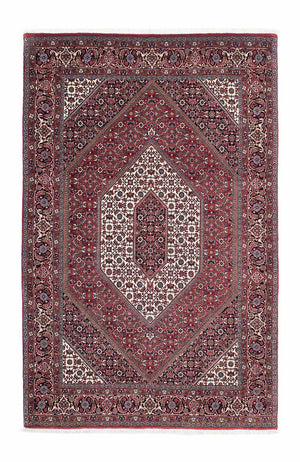 Perzisch tapijt - Bijar - 200 x 130 cm - licht rood