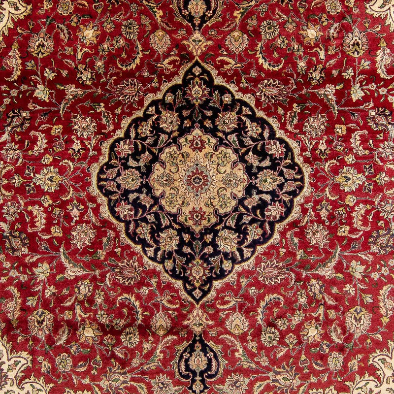 Perzisch tapijt - Tabriz - 380 x 300 cm - donkerrood