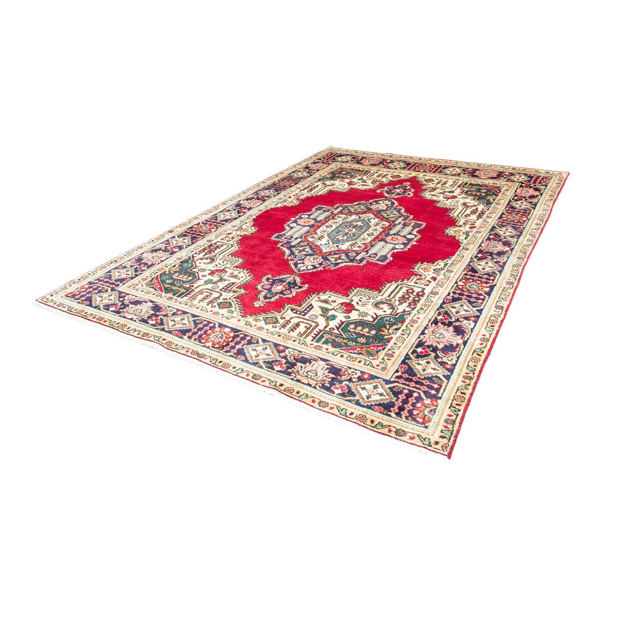 Perzisch tapijt - Tabriz - 315 x 203 cm - rood