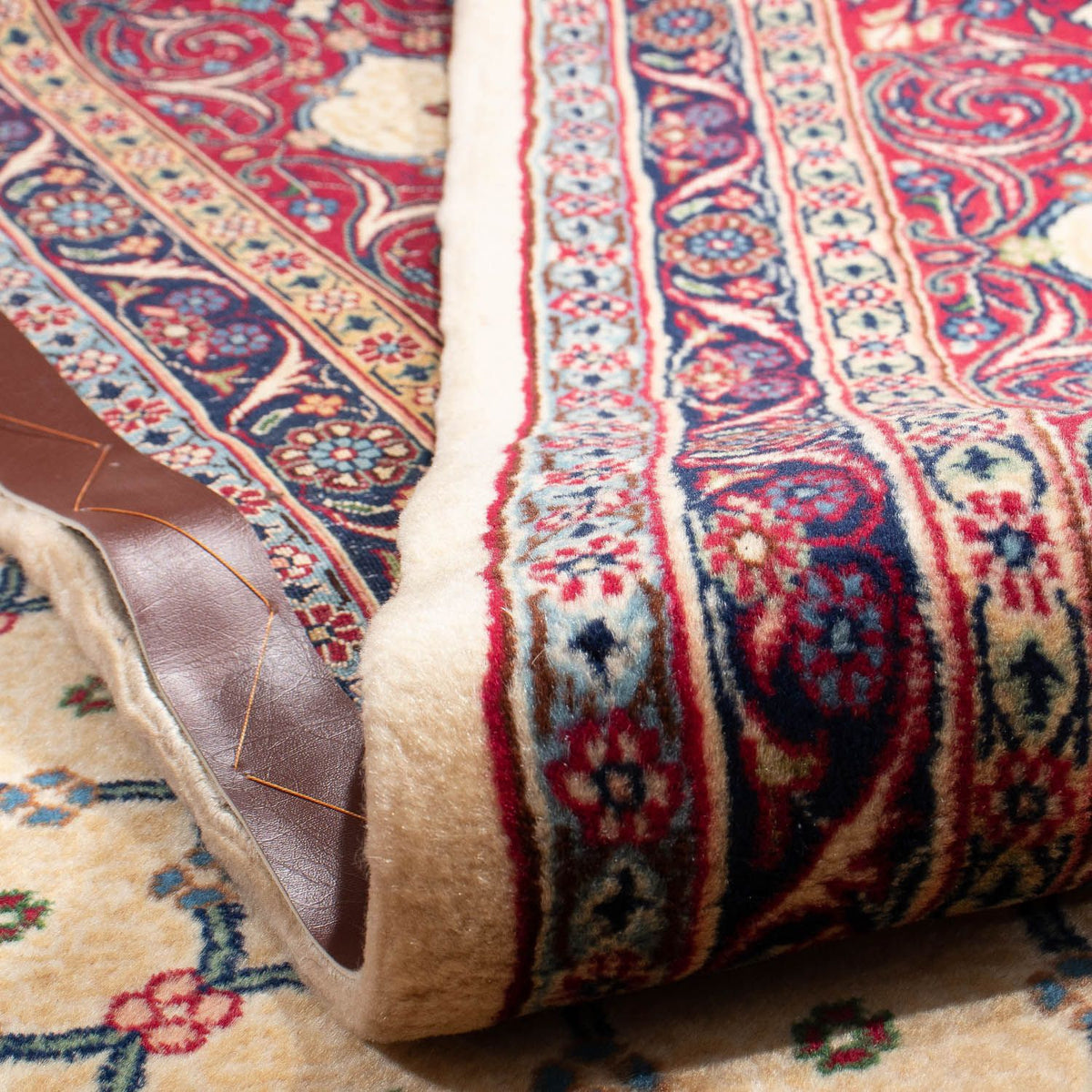 Perzisch tapijt - Tabriz - 346 x 239 cm - beige