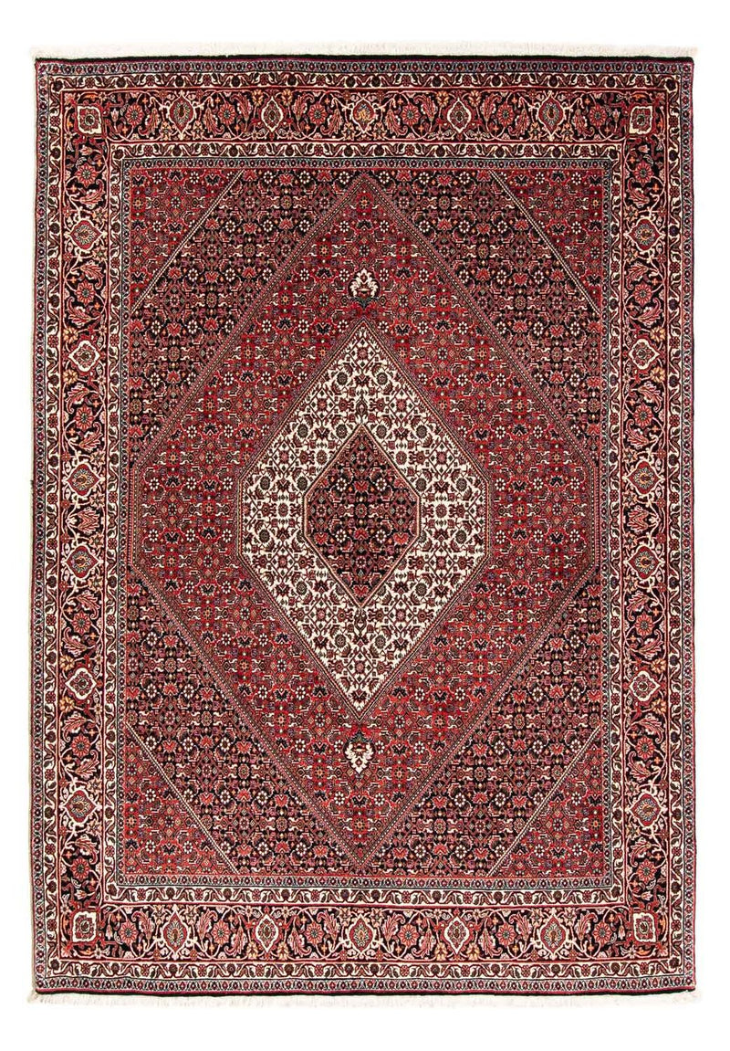 Perzisch tapijt - Bijar - 243 x 170 cm - licht rood