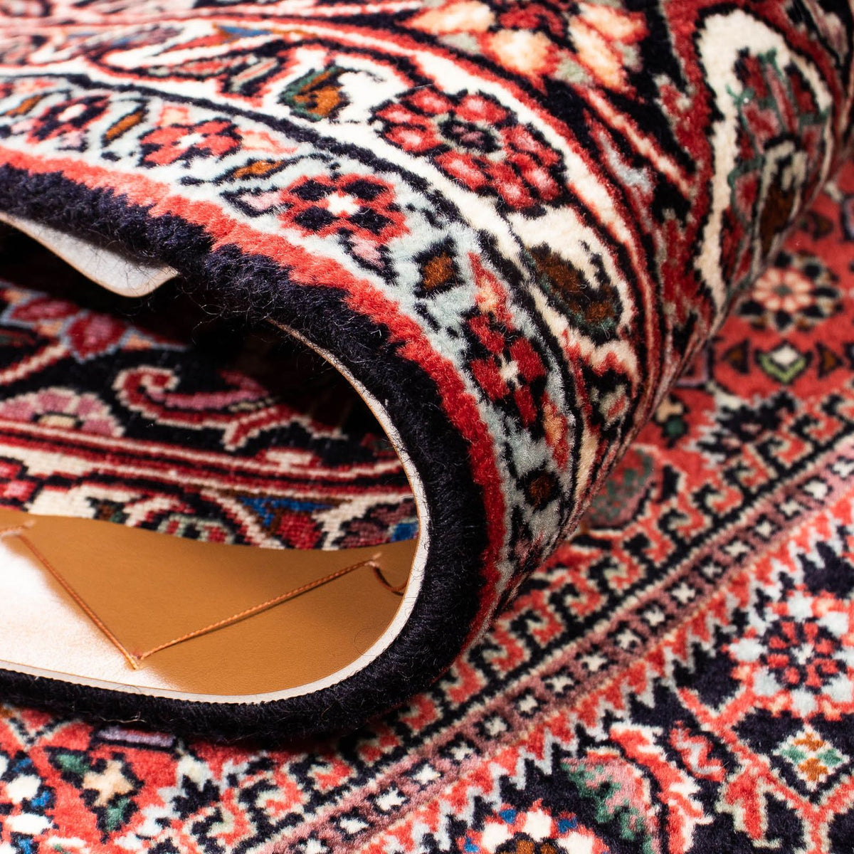 Perzisch tapijt - Bijar - 243 x 170 cm - licht rood