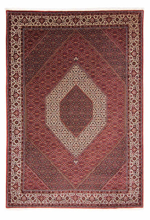Perzisch tapijt - Bijar - 354 x 248 cm - licht rood
