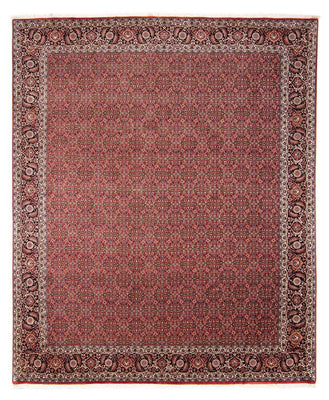 Perzisch tapijt - Bijar - 300 x 252 cm - donkerrood