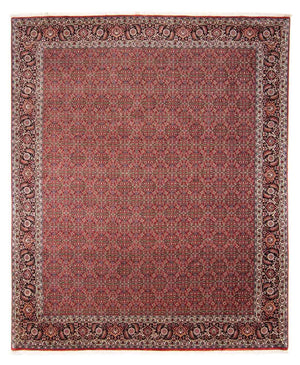 Perzisch tapijt - Bijar - 300 x 252 cm - donkerrood