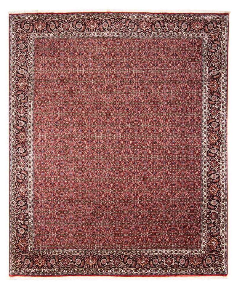 Perzisch tapijt - Bijar - 300 x 252 cm - donkerrood