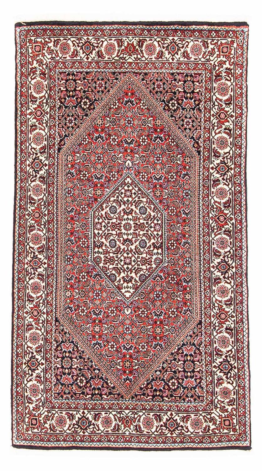 Perzisch tapijt - Bijar - 144 x 81 cm - licht rood