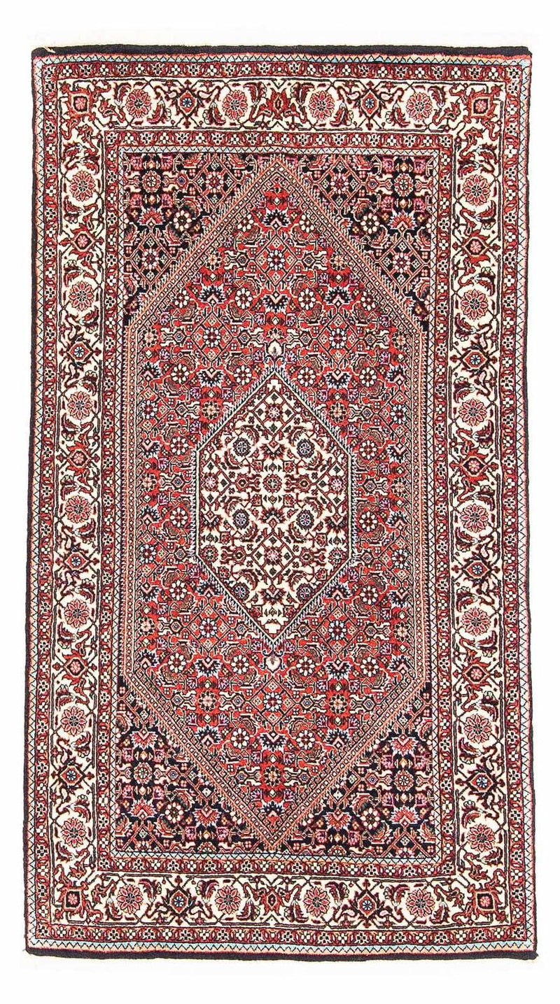 Perzisch tapijt - Bijar - 144 x 81 cm - licht rood