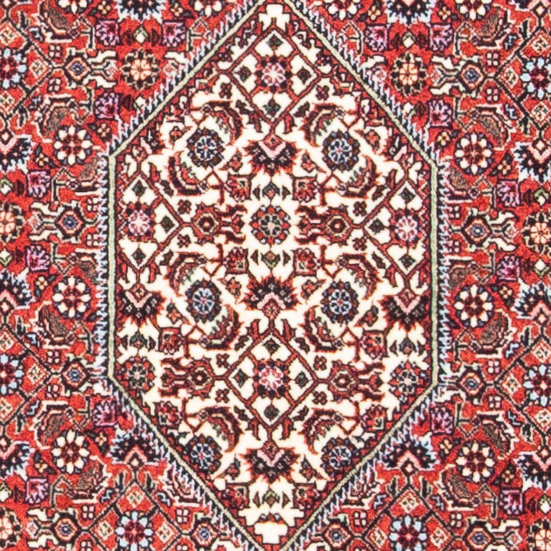 Perzisch tapijt - Bijar - 144 x 81 cm - licht rood