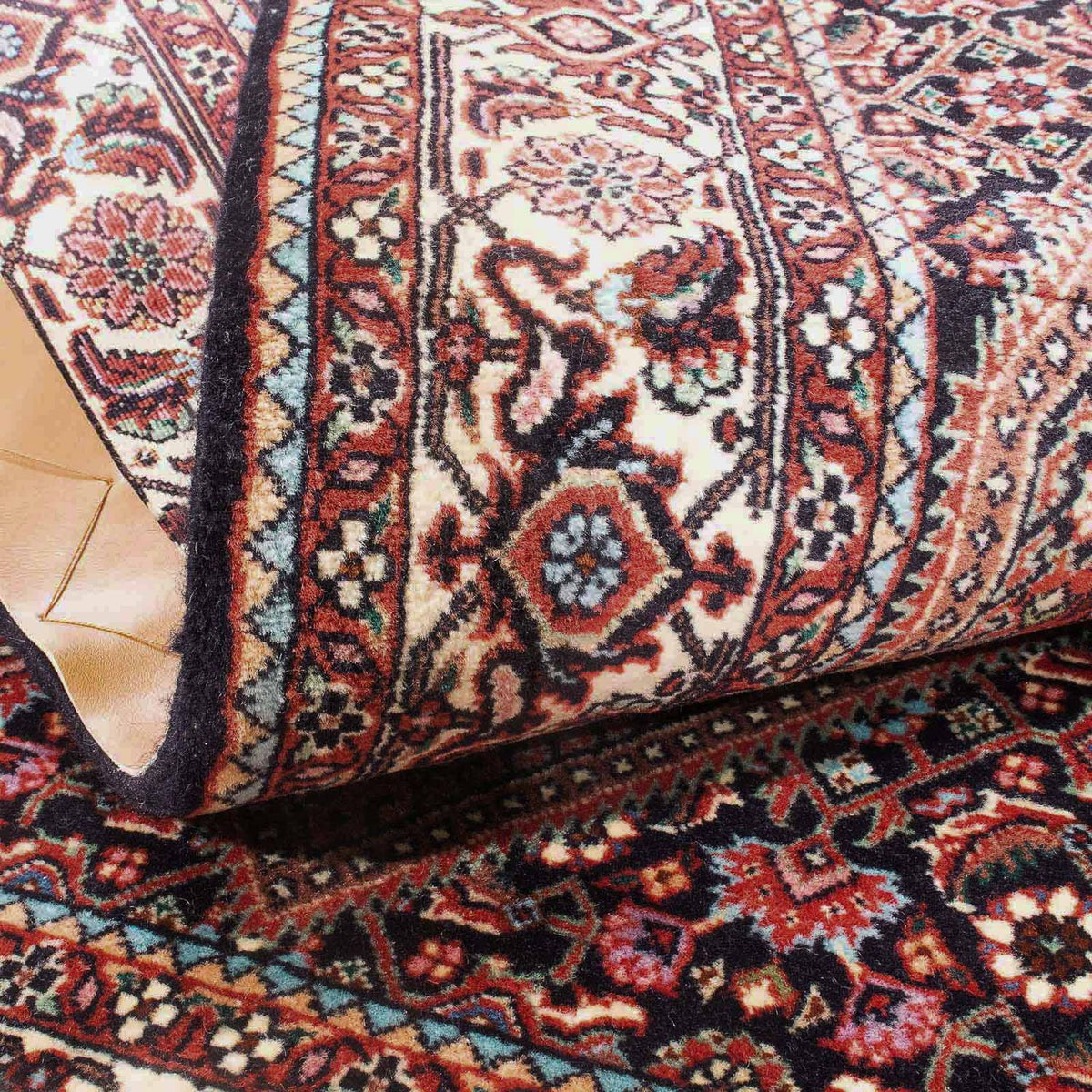 Perzisch tapijt - Bijar - 144 x 81 cm - licht rood