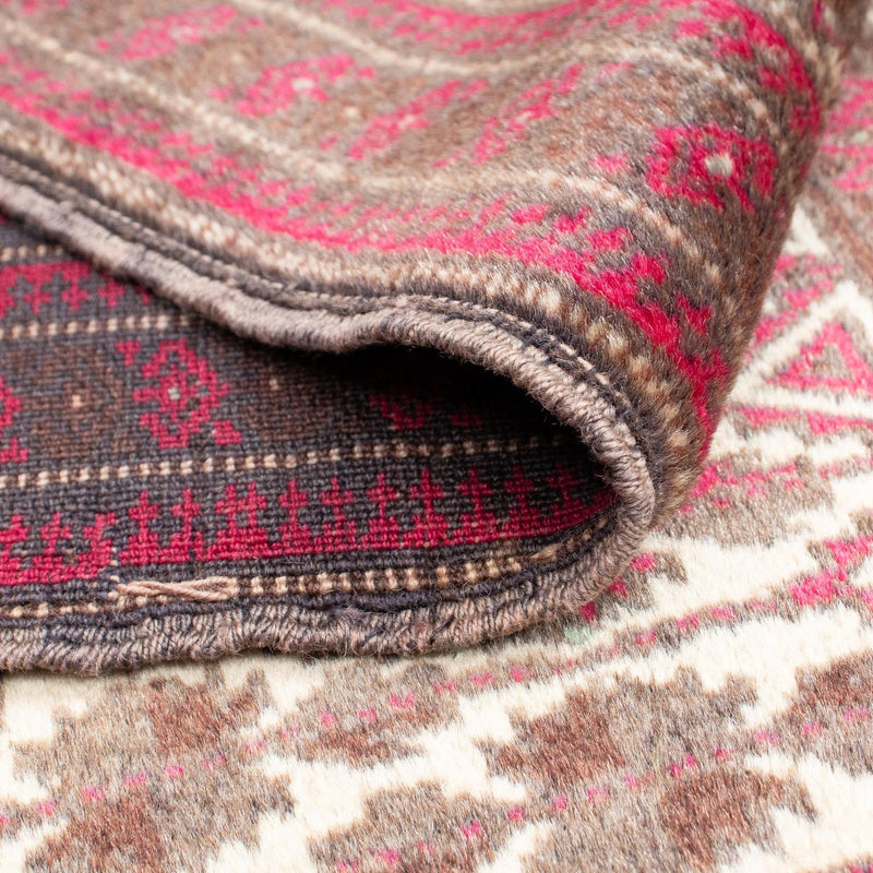 Baluch tapijt - 137 x 100 cm - beige