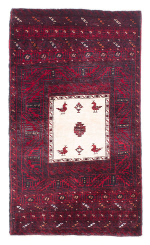 Baluch tapijt - 148 x 92 cm - donkerrood