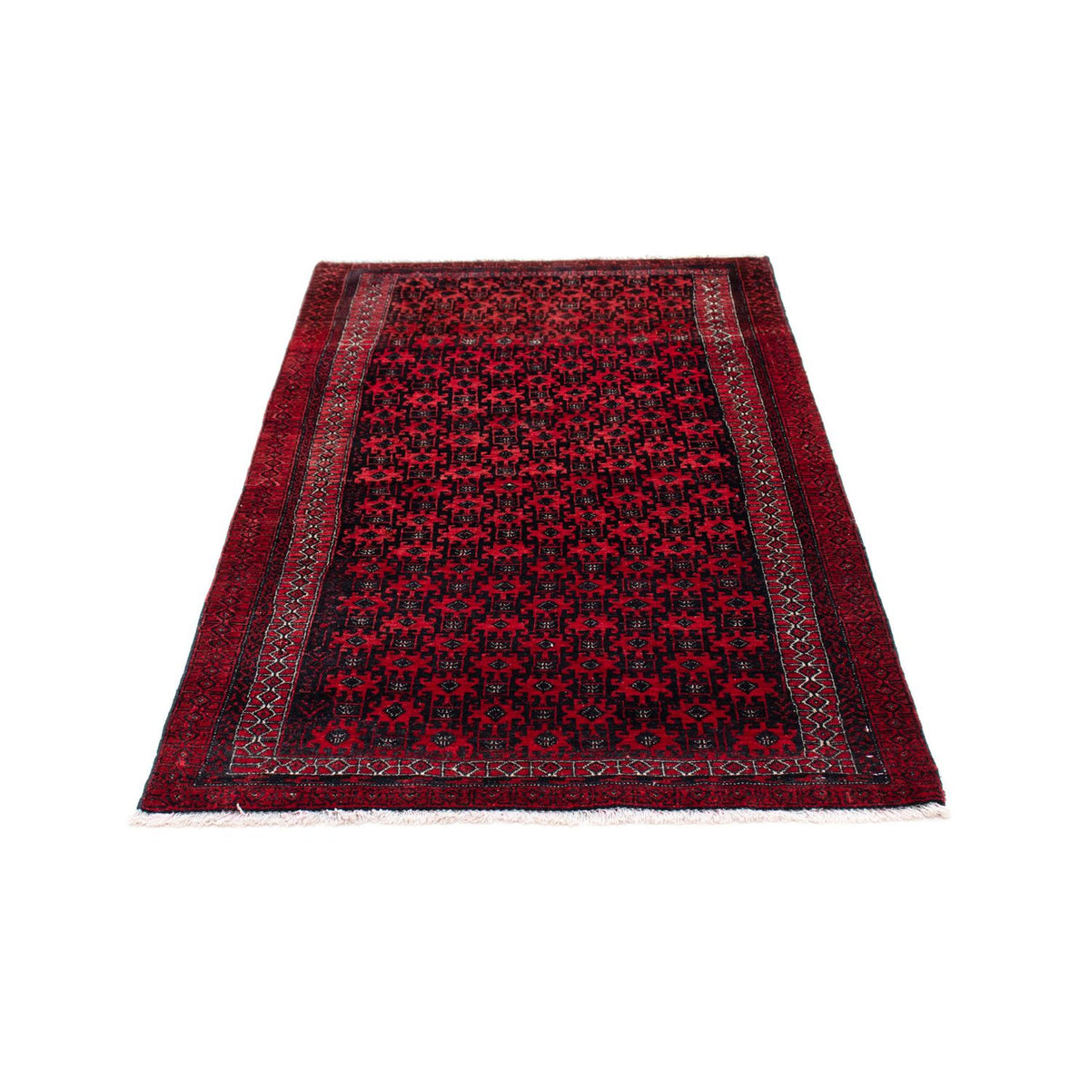 Baluch tapijt - 150 x 89 cm - donkerrood