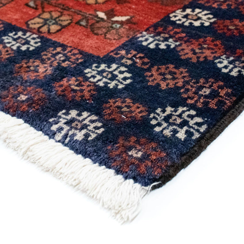 Loper Baluch tapijt - 231 x 123 cm - donkerrood