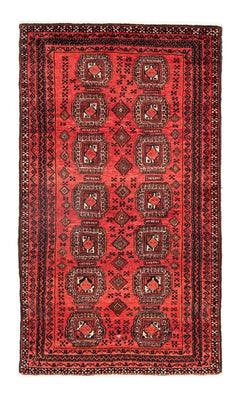 Loper Baluch tapijt - 197 x 109 cm - rood