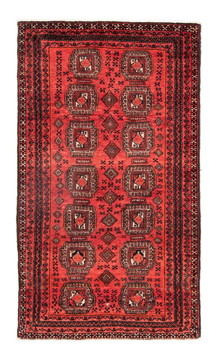 Loper Baluch tapijt - 197 x 109 cm - rood