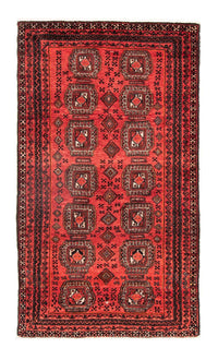 Loper Baluch tapijt - 197 x 109 cm - rood