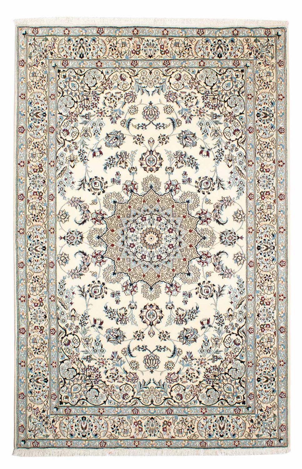 Perzisch tapijt - Nain - Koninklijk - 232 x 156 cm - beige