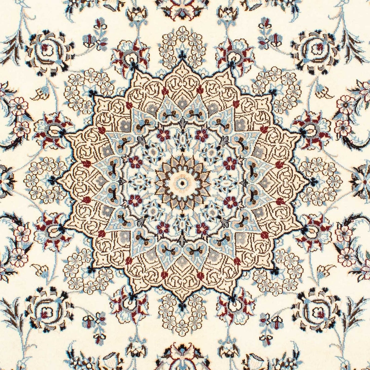 Perzisch tapijt - Nain - Koninklijk - 232 x 156 cm - beige