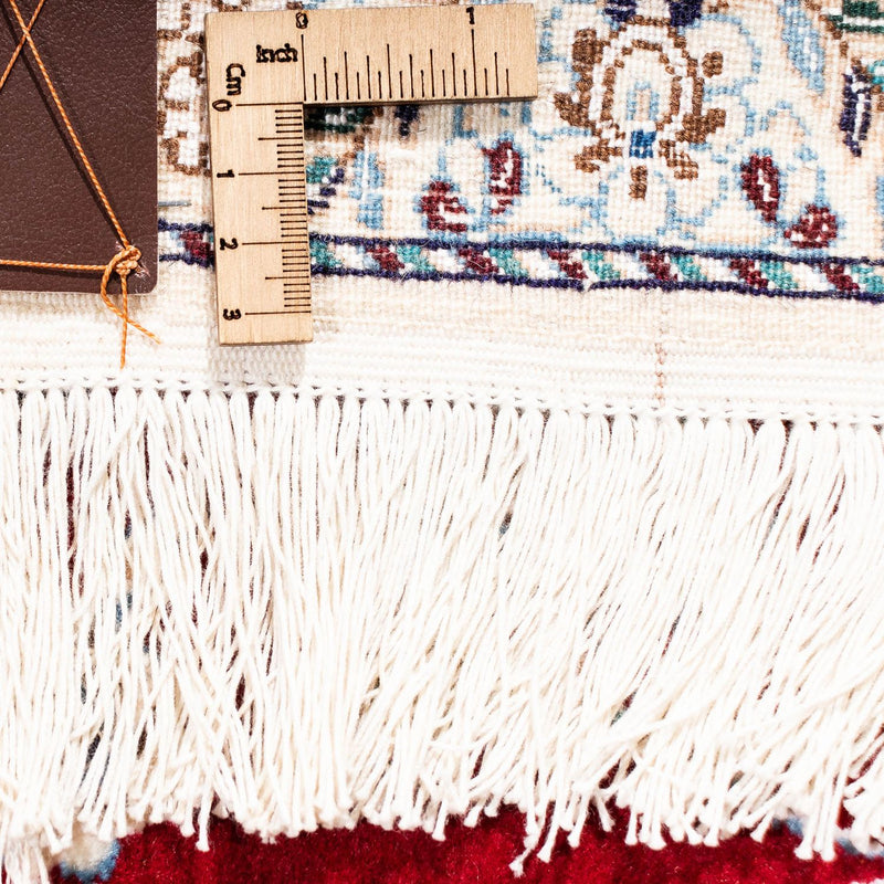 Perzisch tapijt - Nain - Premium - 199 x 157 cm - donkerrood