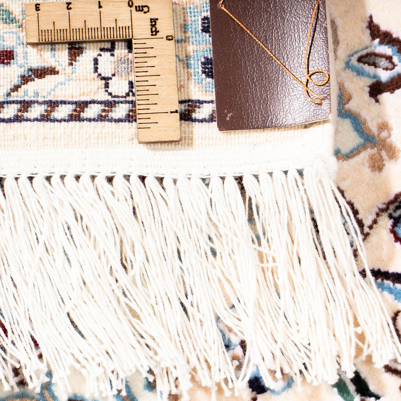 Perzisch tapijt - Nain - Premium - 196 x 158 cm - donkerrood