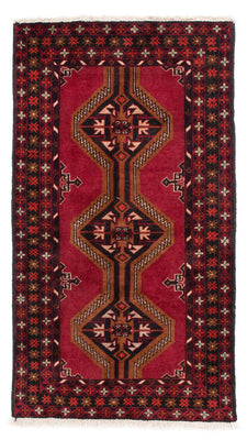 Baluch tapijt - 163 x 85 cm - donkerrood