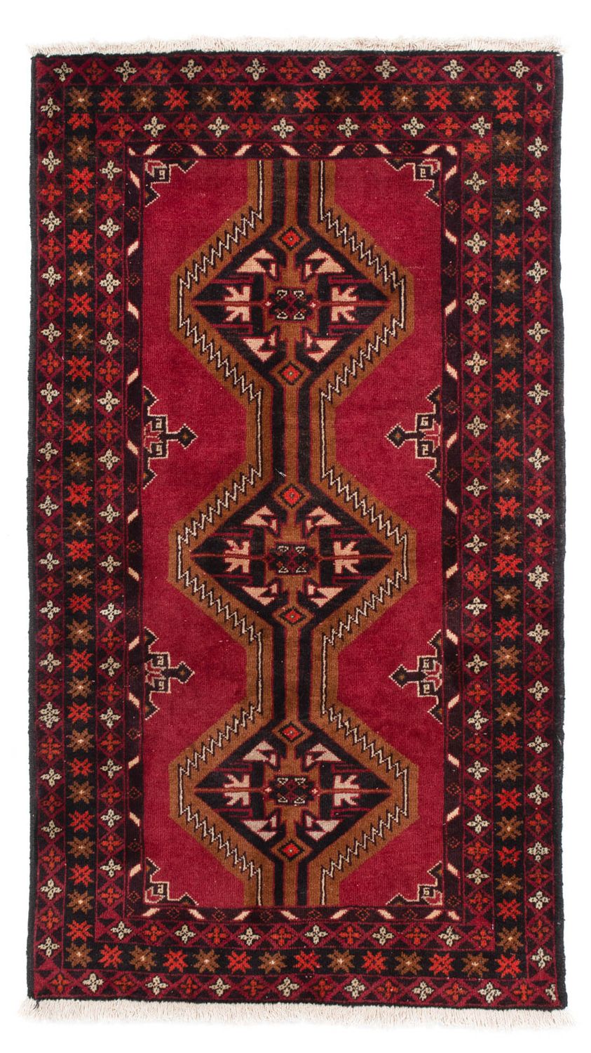 Baluch tapijt - 163 x 85 cm - donkerrood