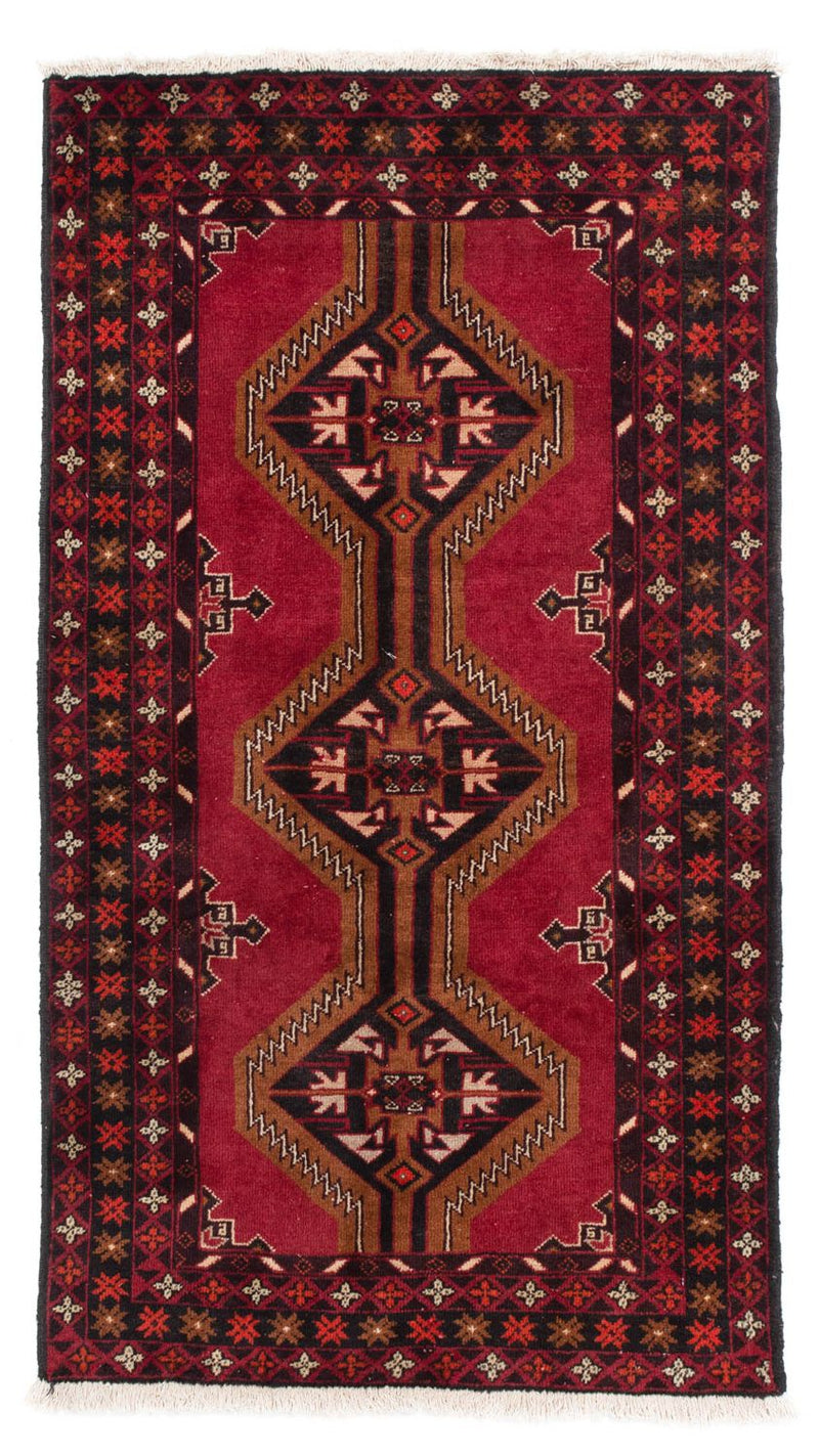Baluch tapijt - 163 x 85 cm - donkerrood