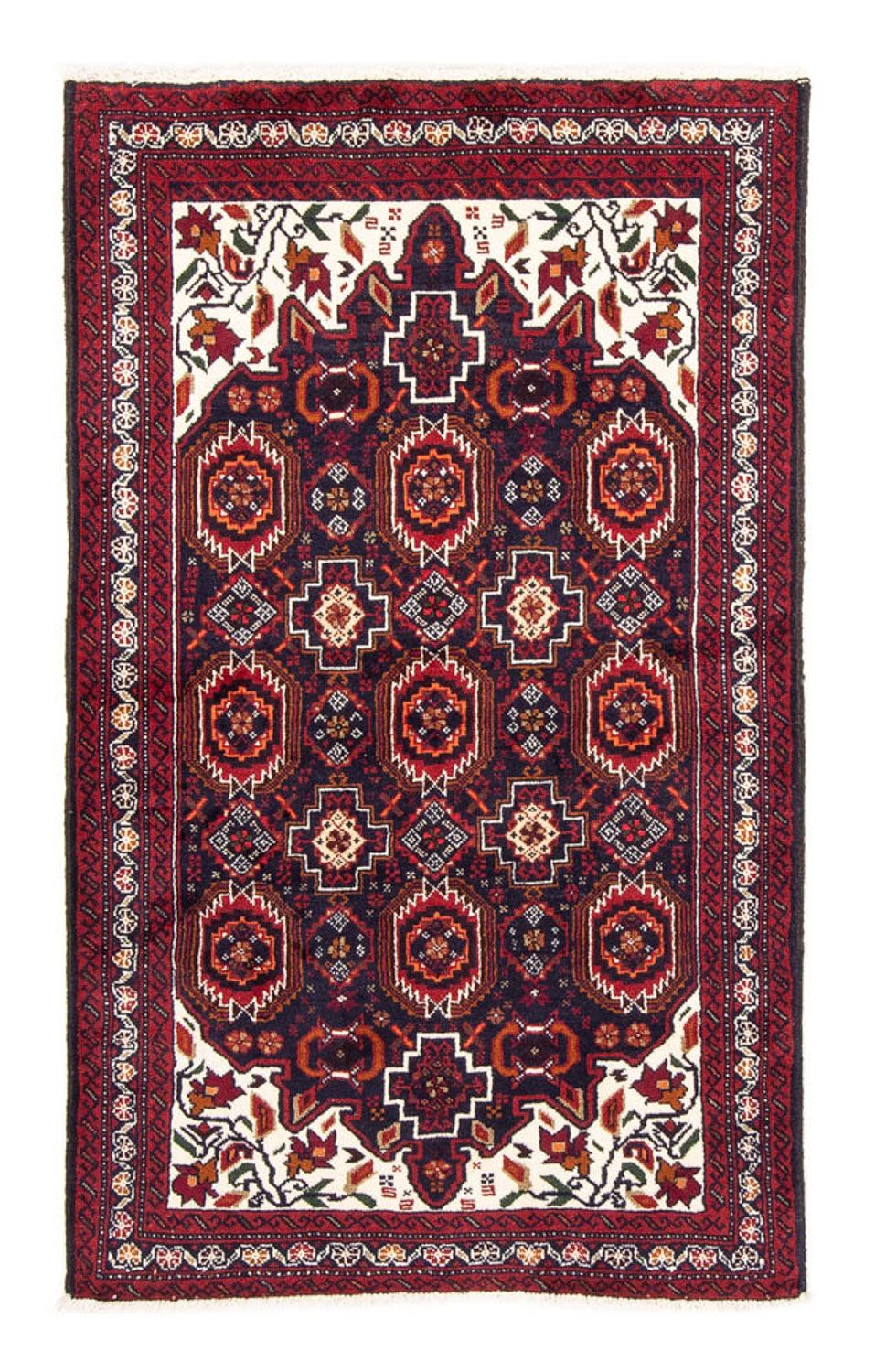 Loper Baluch tapijt - 178 x 102 cm - rood