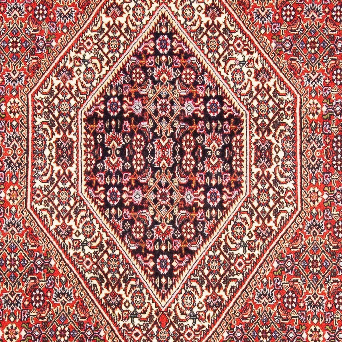 Perzisch tapijt - Bijar - 182 x 112 cm - licht rood