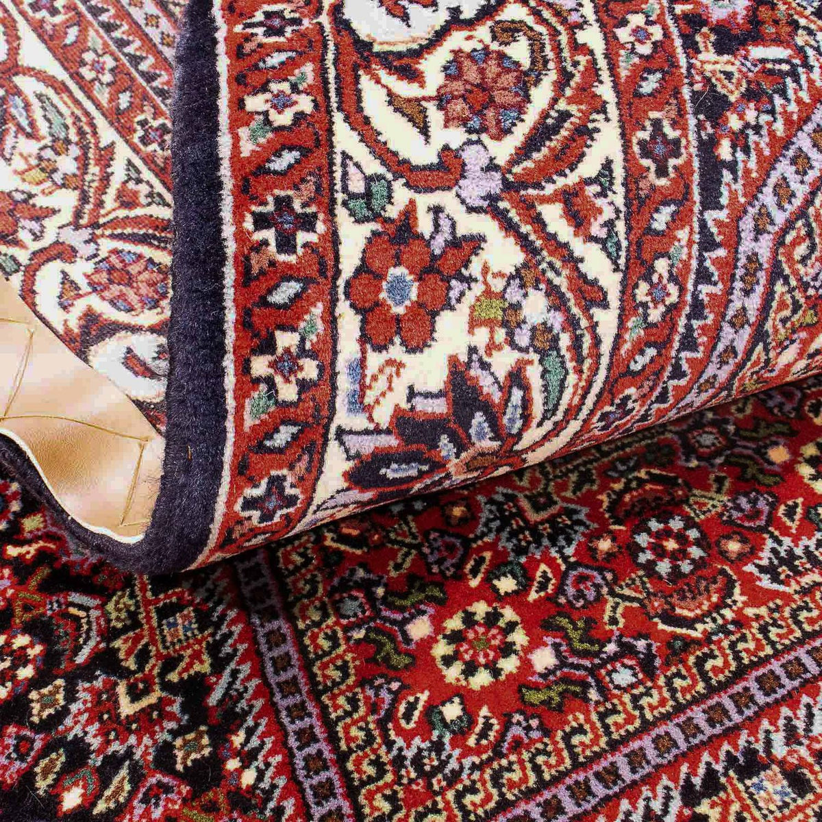 Perzisch tapijt - Bijar - 182 x 112 cm - licht rood