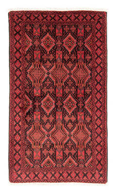 Loper Baluch tapijt - 181 x 102 cm - rood