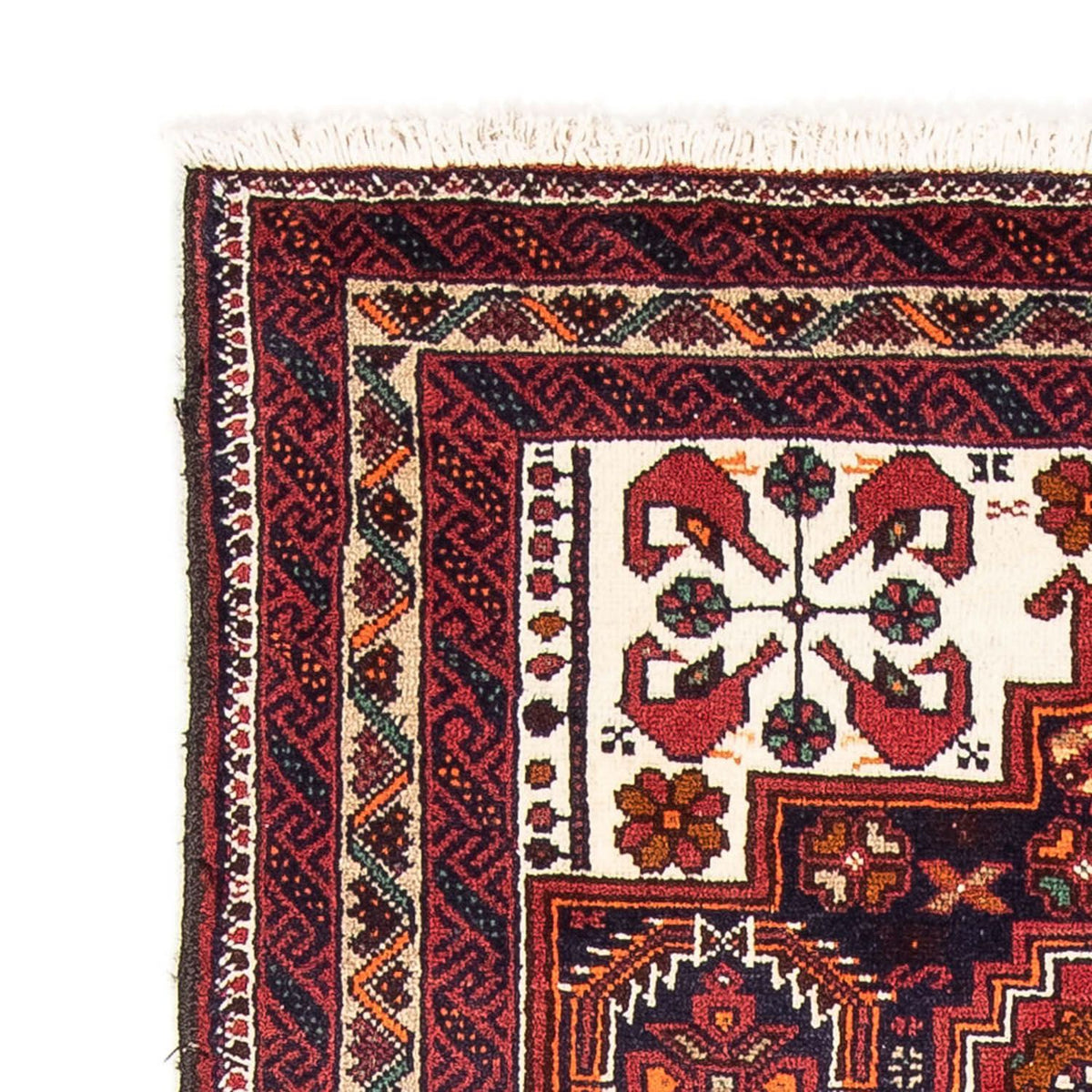 Loper Baluch tapijt - 193 x 101 cm - rood
