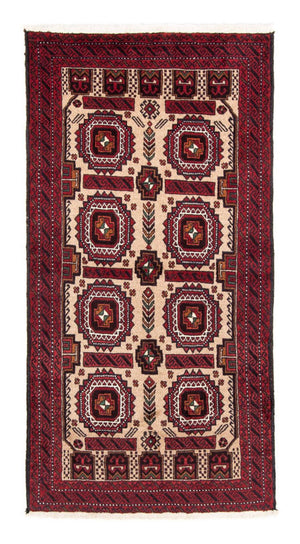 Loper Baluch tapijt - 190 x 104 cm - beige